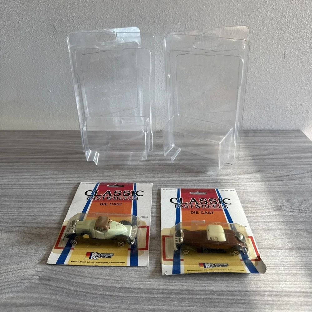 Marz Karz Classic Fast wheels Vintage Diecast Cars Bearcat Benz W Cases